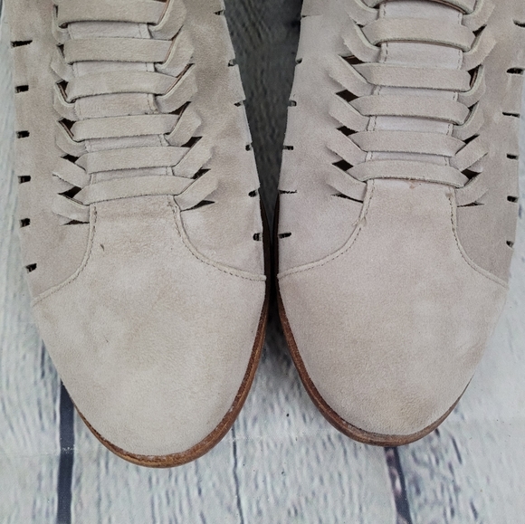 SAM EDELMAN | Pierson cutout suede leather ankle boots booties - Picture 5 of 10